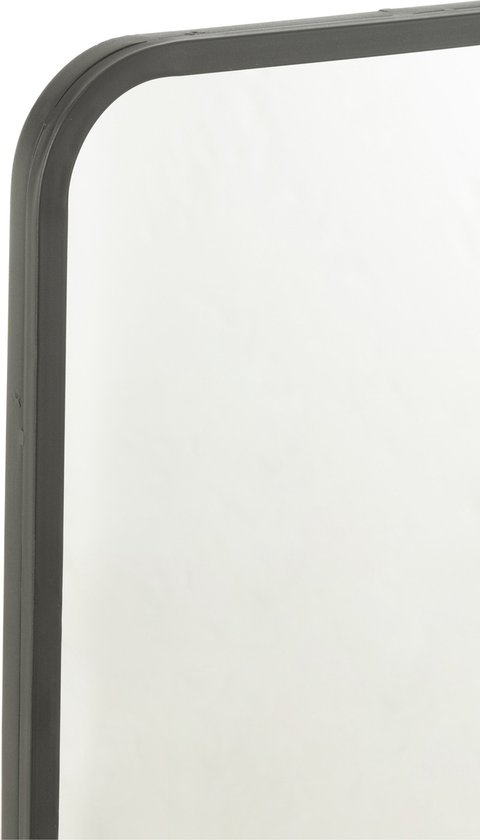 Staande Spiegel Zwart 56 x 180 CM Staande Emi - Nieuwe Sfeer
