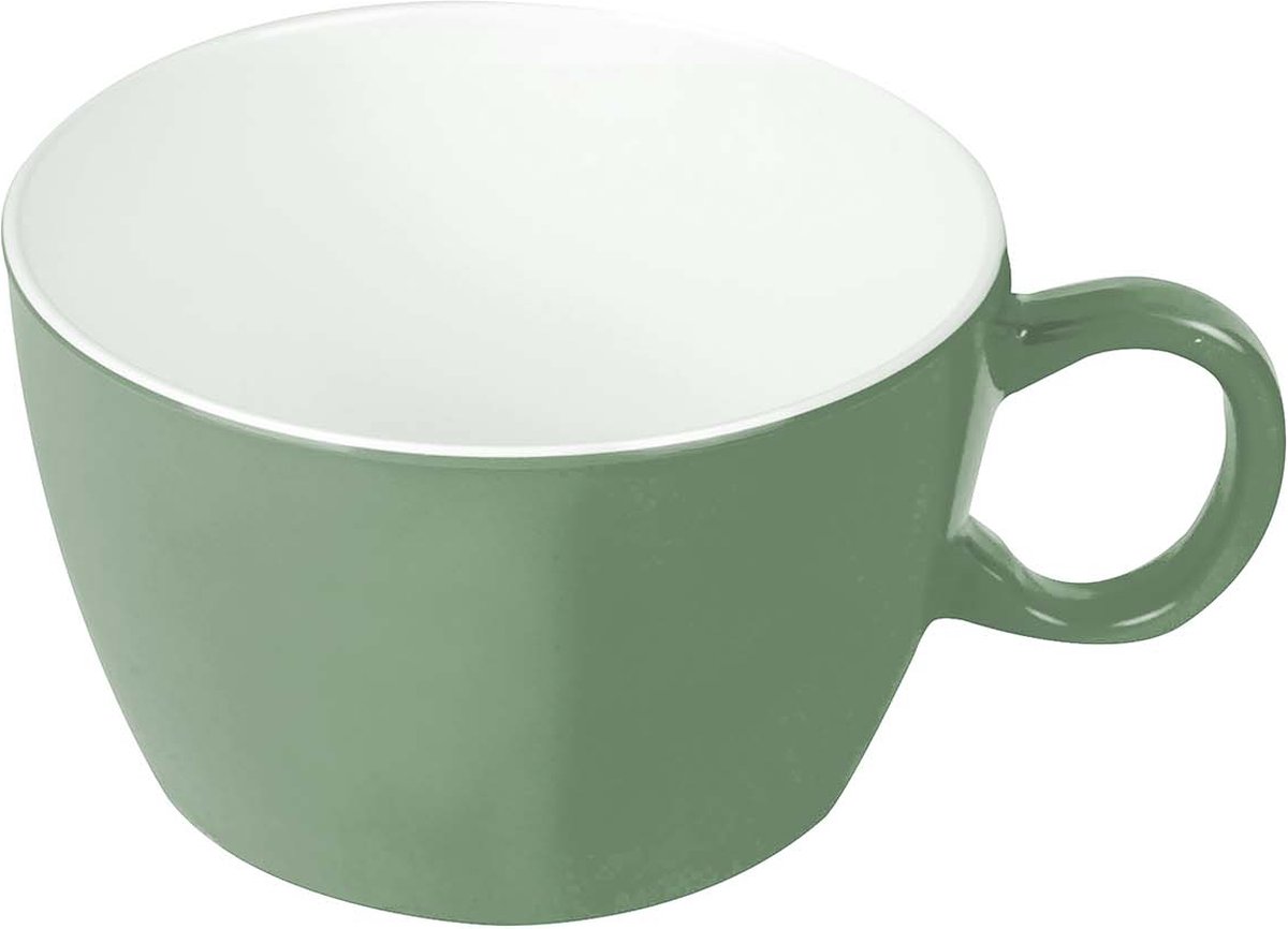 Bo-Camp - Soepkom - Two-Tone - Melamine - 4 Stuks - Groen