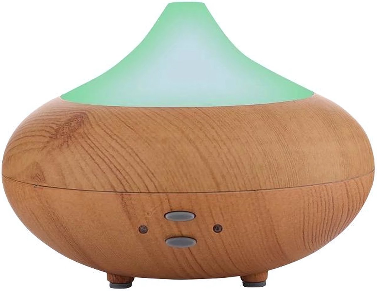 Goedkoopste Aroma Diffuser met olie 10ML - Geurverspreider - Vernevelaar – Verstuiver – Licht hout