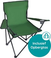 Bol.com EASTWALL Opvouwbare Kampeerstoel – Visstoel – Multifunctionele vouwstoel – Campingstoel met bekerhouder – Tuinstoel – Kl... aanbieding