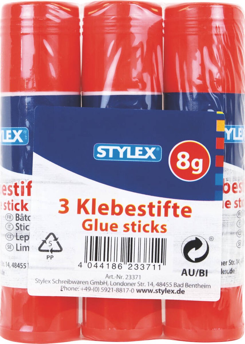 Stylex Plakstiften Toppoint 3-pack