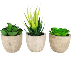 3 stuks Kunstplanten