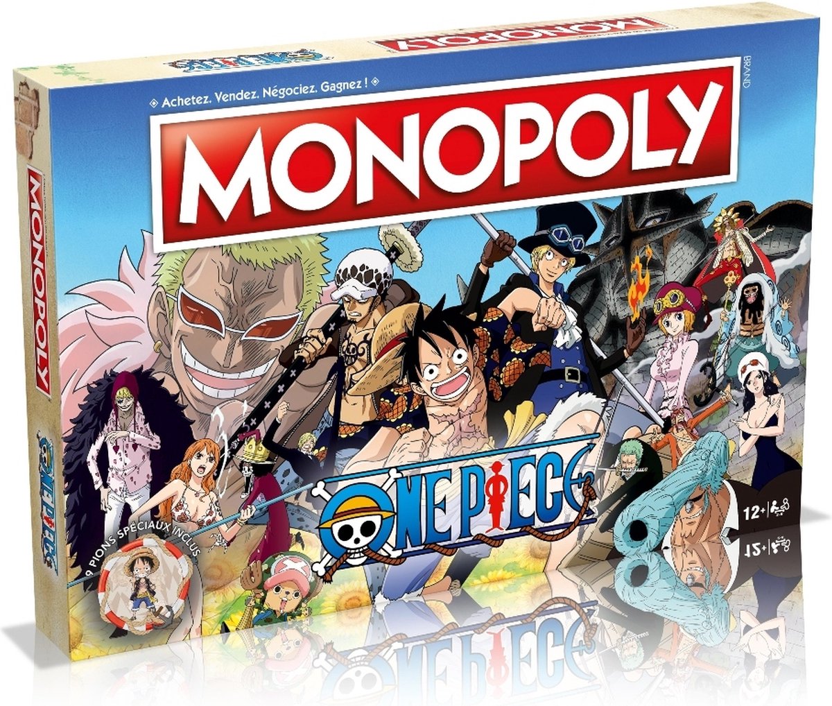 Monopoly One Piece - Engelstalig Bordspel