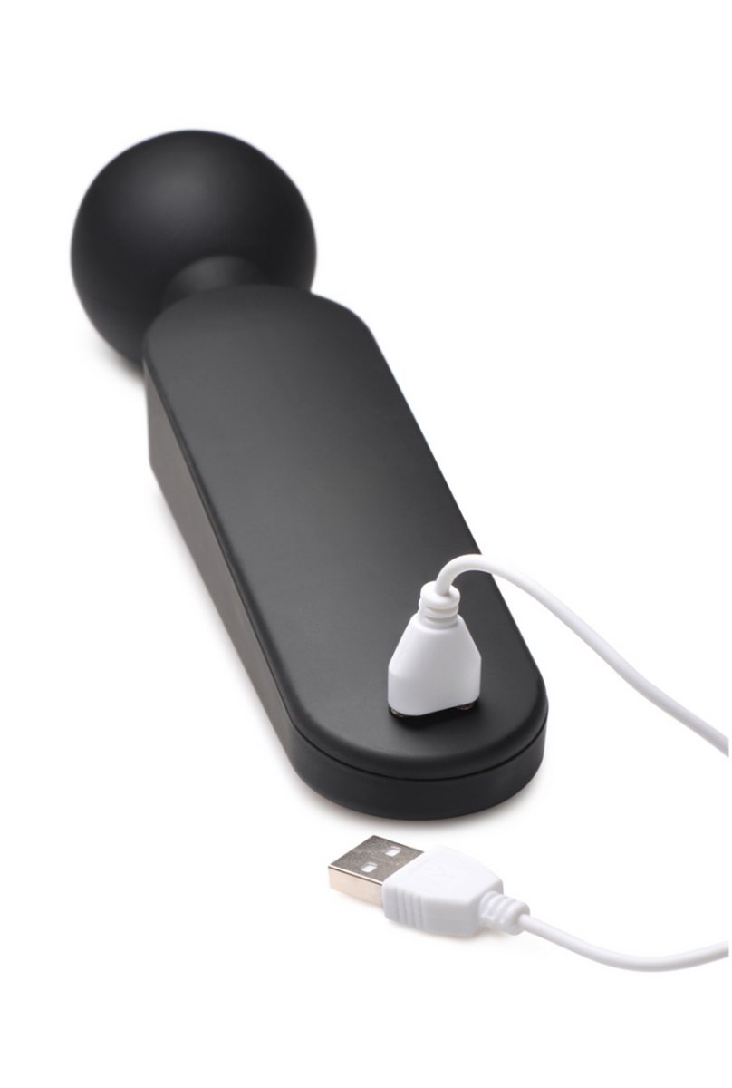 Goedkoopste XR Brands - Thunder Wand - Silicone Heating Wand Massager