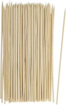 Barbeque stokjes - Bamboe - Hout - 25 cm - Set van 60 - Sateprikkers - Spiezen - Vaderdag Cadeau - Papadag