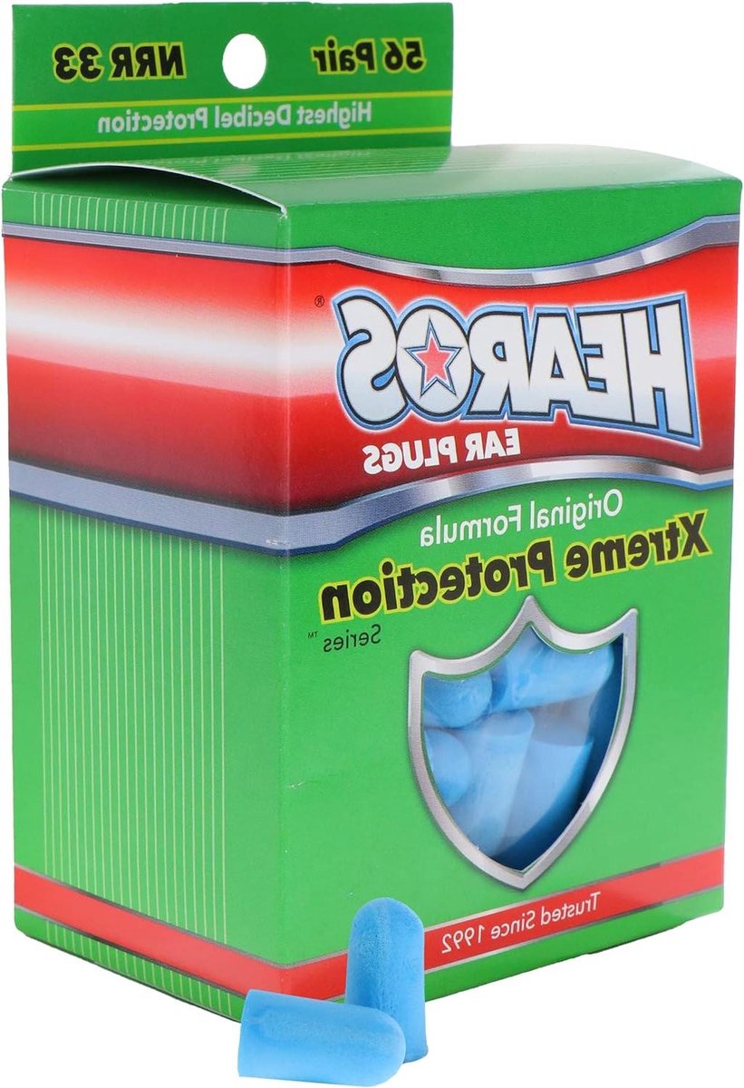 Goedkoopste Hearos Xtreme Protection Serie blauw Oordopjes - 56 paar Earplugs