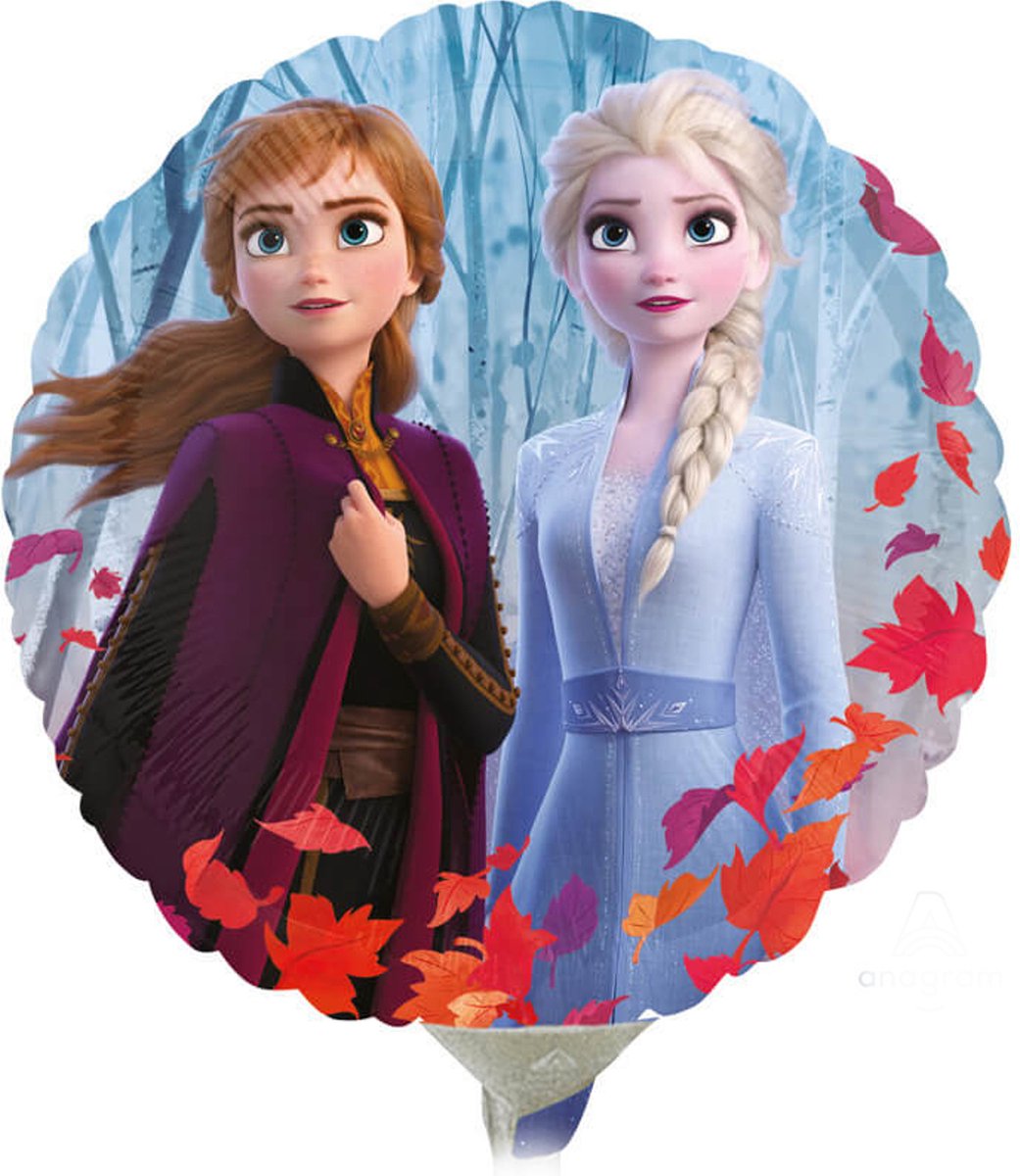 RIETHMULLER - Kleine ronde Frozen 2 aluminium ballon