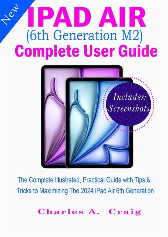 iPad Air (6th Generation M2) Complete User Guide - cover