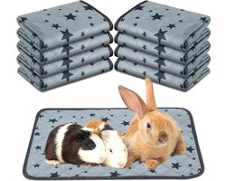 Bulk Herbruikbare Wasbare Caviaplaspad - Fleece Beddengoed - Absorberend - Antislip - Kooi Voeringen - Accessoires - Matten - Sterpatronen - 61 x 117 cm