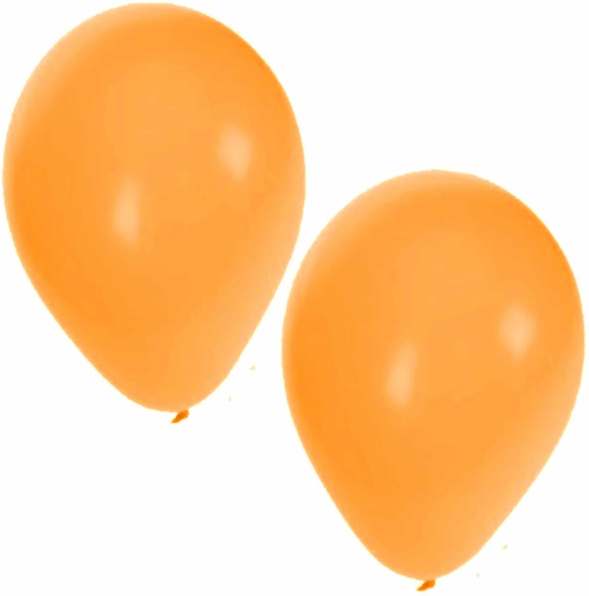 Bellatio Decorations party ballonnen - 25x stuks - geel - 27 cm - verjaardag - versiering - feestartikelen