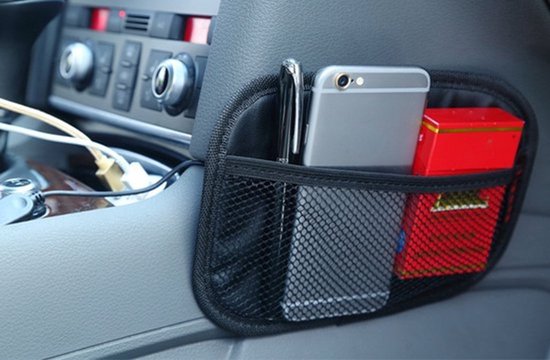 Auto Opbergnetje I Telefoonhouder Auto I Opslag Auto Netje I Opbergvak Auto I Zelfklevend I 14 x 20 cm van iMoshion — afbeelding 4