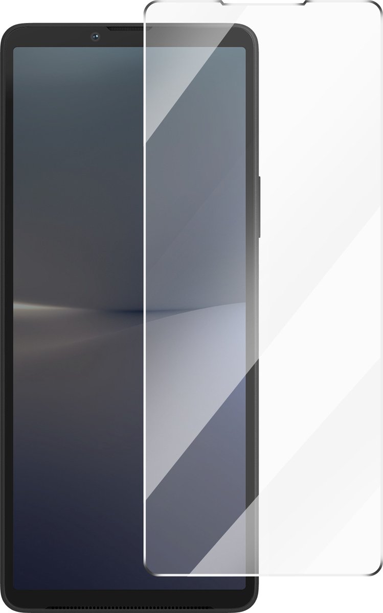 Gehard glas Geschikt voor Sony Xperia 10 V en 10 VI Hardheid 9H Transparant