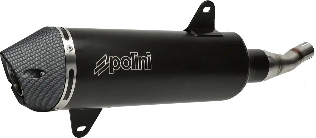 Uitlaat Polini Racing zwart Yamaha N-max 300cc