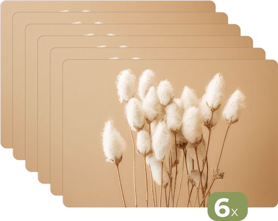 Placemat - Placemats kunststof - Italië - Skyline - Rome - 45x30 cm - 6 stuks - Hittebestendig - Anti-Slip - Onderlegger - Afneembaar