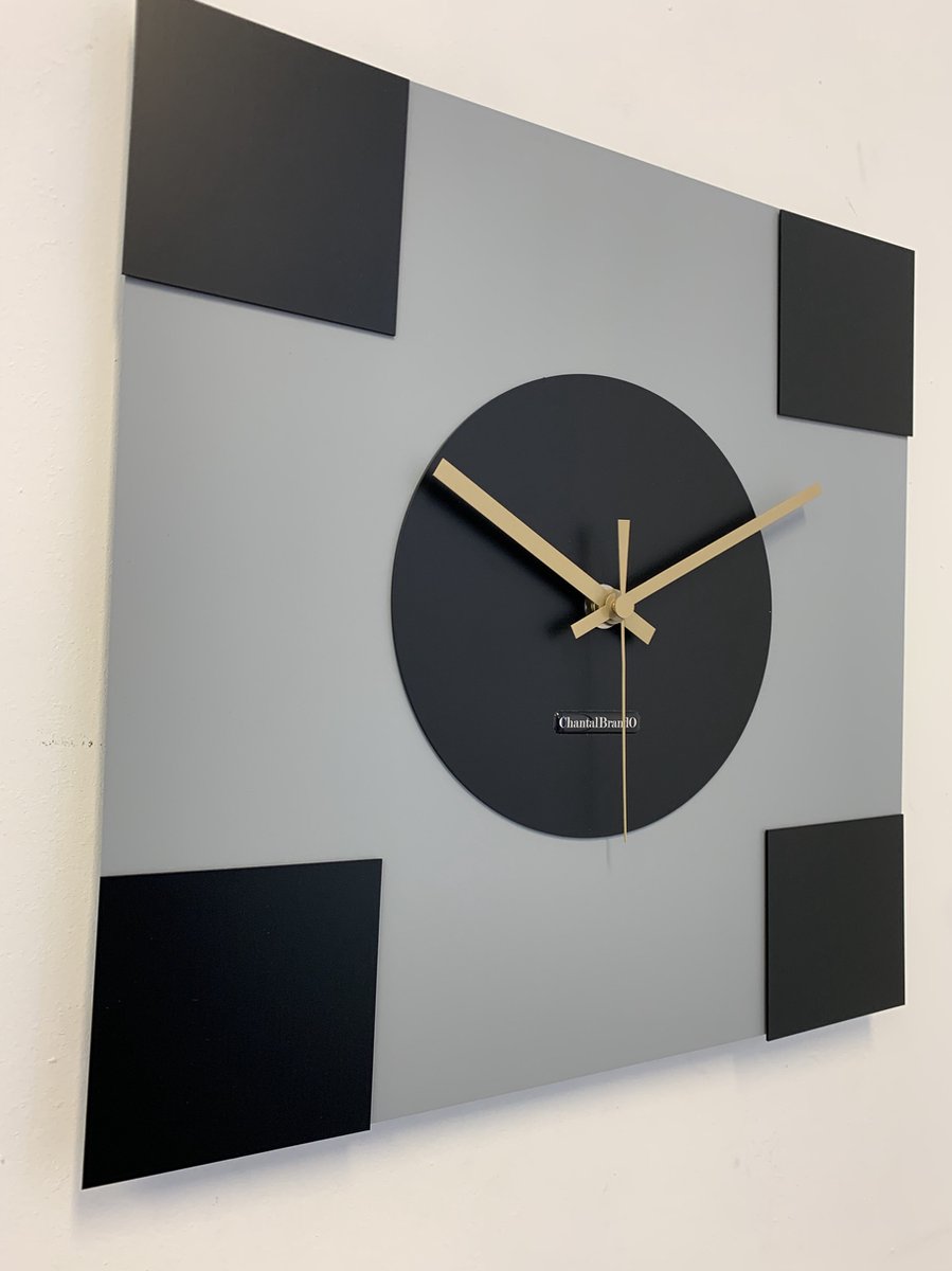 ChantalBrandO Wandklok TOSCANE Modern Design