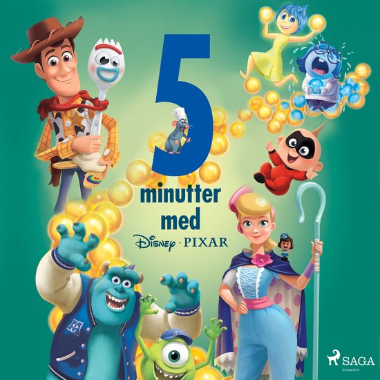 Fem minutter med Disney Pixar - cover