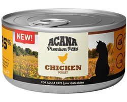 Acana Premium Kattenvoer Pâté Chicken - 24 x 85 gr - Voordeelverpakking