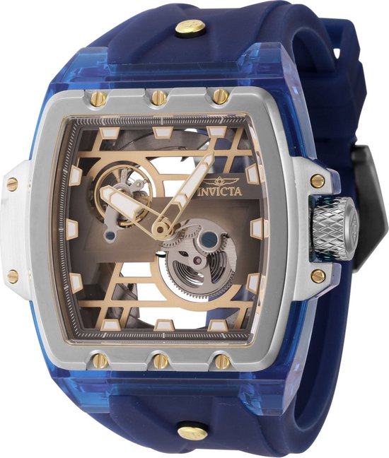 Invicta Anatomic 44266 Heren Horloge Waterdicht Analoog Automatisch Uurwerk . bol