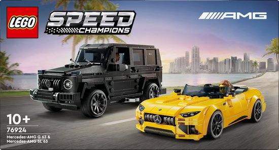 LEGO Speed Champions Mercedes-AMG G 63 en Mercedes-AMG SL 63 - 76924