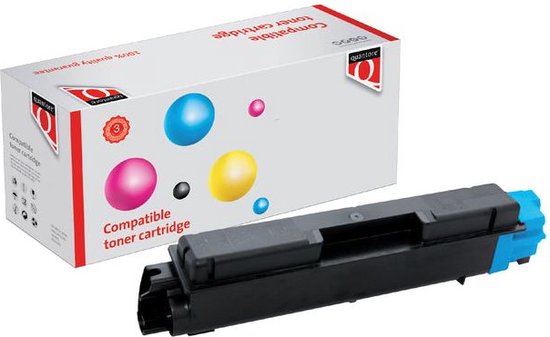 Quantore Tonercartridge Quantore Kyocera TK-5140 blauw - 1 stuk