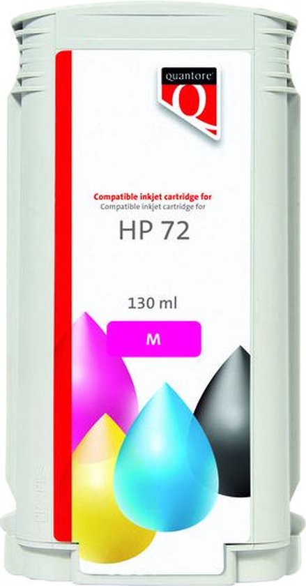Quantore Inkcartridge Quantore alternatief tbv HP 72 C9372A rood - 1 stuk