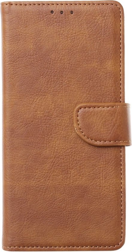 Bookcase Telefoonhoesje Geschikt voor Samsung Galaxy A05 - Hoesje - Ruimte voor 3 pasjes - Magneetlipje - Portemonnee - FuturiQ - Lichtbruin