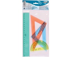 Linealen Set In Etui - 4-delig