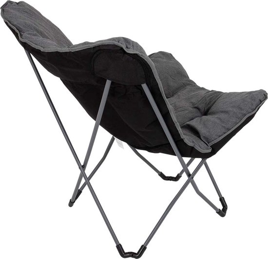 Bo-Camp - Urban Outdoor - Vlinderstoel - Redbrigde - L - Oxford polyester - Grijs van Bo-Camp — afbeelding 5