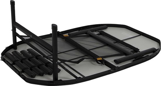 Bo-Camp - Industrial - Tafel - Northgate - Ovaal - Koffermodel - 120x80 cm van Bo-Camp — afbeelding 4