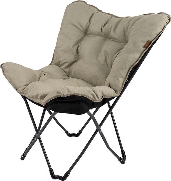 Bo-Camp - Urban Outdoor - Vlinderstoel - Redbridge - M - Oxford polyester - Beige van Bo-Camp — afbeelding 5