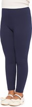 Merry Style Meisjes Leggings - Sport - Vrijetijdsbroek - Lang - Katoen – Sportbroek – Marineblauw – 116 - MS-MS10-225-LE-new