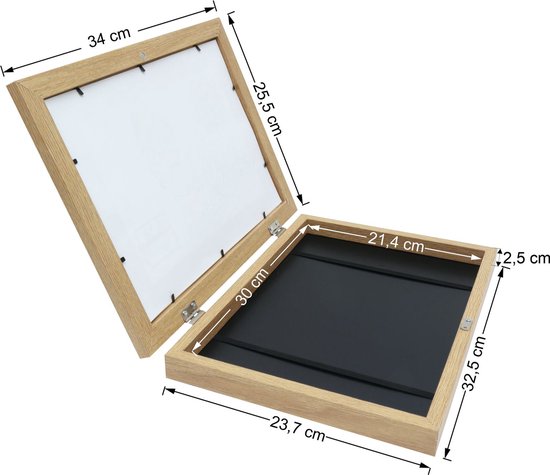 Deknudt Frames cadre photo interchangeable pour dessins d'enfants - naturel - A4