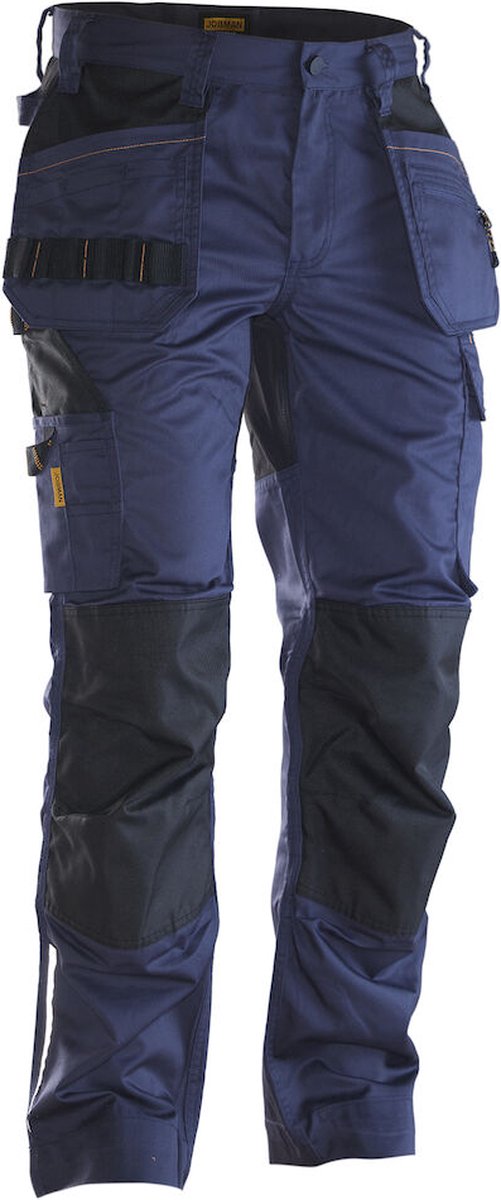 Jobman 2325 Craftsman Trousers Stretch 65232520 - Navy/Zwart - C46