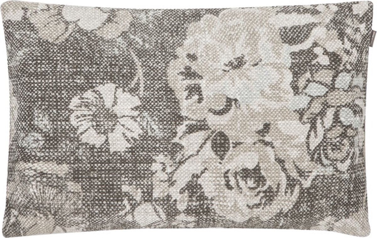 Linen & More Vintage Flower Beige Kussen | 40 X 60 | Sierkussen Voor Woonkamer Of Slaapkamer