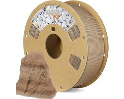 175 mm verbruik marmer PLA-filament 1 kg spoel (22 lbs) - 3D-printer Sedimentary Rock