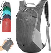 Bol.com Opvouwbare ultralichte kleine wandelrugzak waterdicht 18 liter - voor dames en heren outdoor wandelen aanbieding