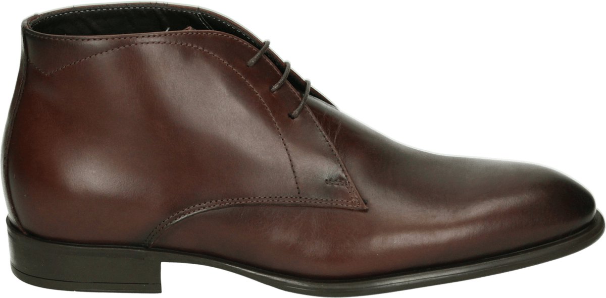 Giorgio - HE79417 - Nette herenschoenenBusiness half-hoog - Kleur: Bruin - Maat: 47