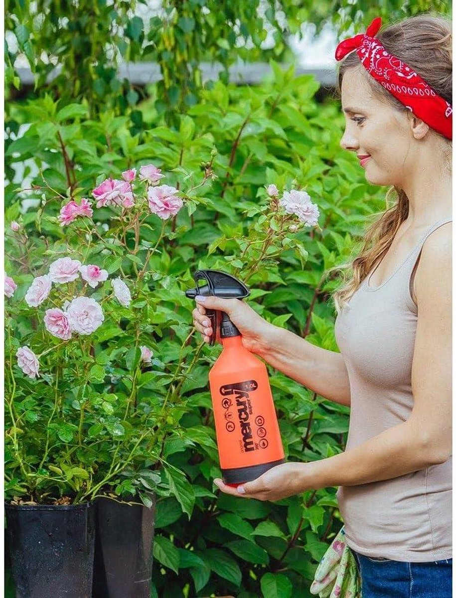 Green Harmony Sproeifles Mercury Super 360 fijne sproeier voor tuin oranje 1 l toegevoegde waarde html content-needed Plantenspuit 3.0