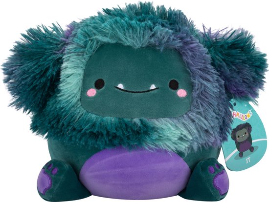 Squishmallows -JT – Dark Teal Bigfoot W/Purple Belly 19cm