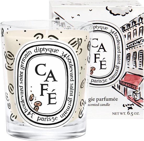 Diptyque Café scented candle 190g diptyque Limited Edition Coffee Shop Café Candle, 190g Diptyque