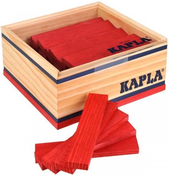 KAPLA - KAPLA Kleur - 40 Plankjes