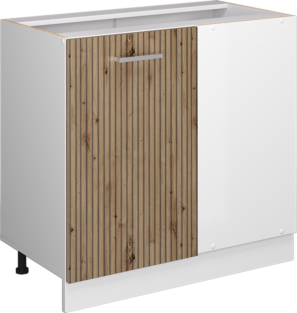 Vicco R-Line Hoekkast – 86 cm zonder werkblad Artisanaal eiken