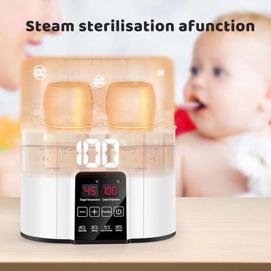 Baby Melk Machine - Baby Melk - Flesvoeding Apparaat - Baby Fles Maker - Babymelk Machine van Little Wonder — afbeelding 5
