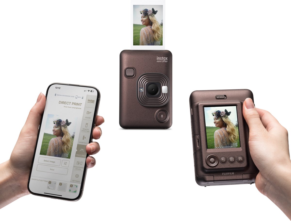 Fujifilm INSTAX mini LiPlay - Hybride Camera-Printer met Geluid