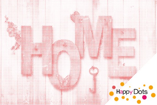 HappyDots DOT Painting Home - Peinture à points 40x60cm