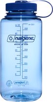 Nalgene Wide-Mouth - drinkfles - 1000ml - BPA Free - SUSTAIN -Baby Blue (New)