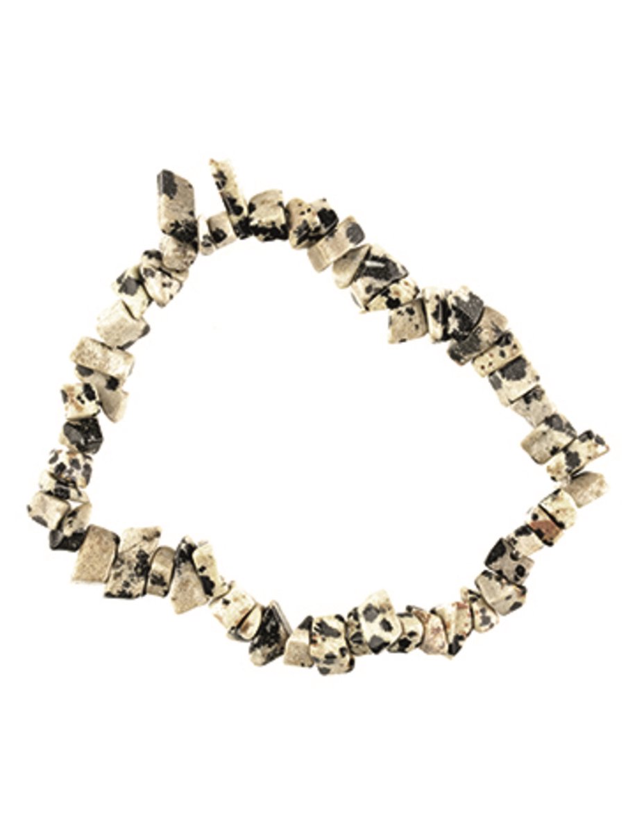 Jaspis Dalmatiër splitarmband