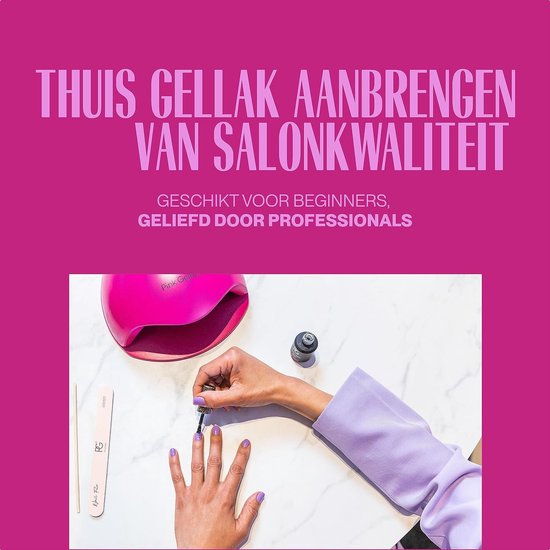 Pink Gellac Peel Off Base Coat Gellak 15ml - Gel Nagellak voor Gelnagels - Peel off Gel Lak - Transparant