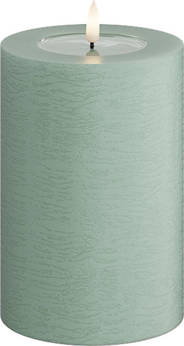Deluxe Homeart Unique Kaars 10x15cm Groen UNI0314