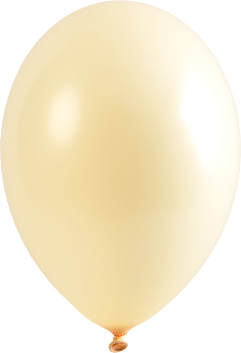 GLOBOLANDIA - 6 ivoorkleurige ballonnen 30 cm